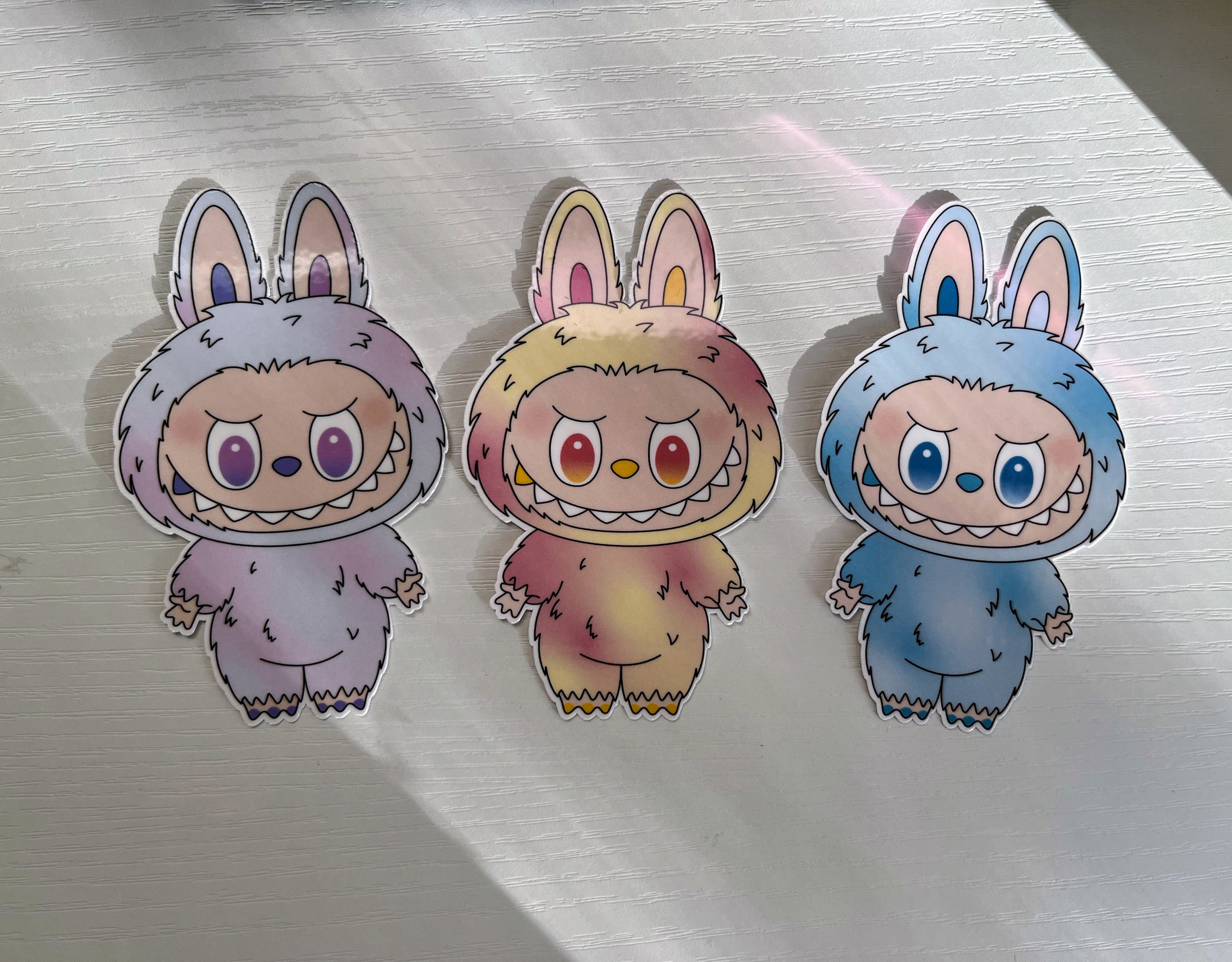 M0nster Glossy Stickers (Full Set)