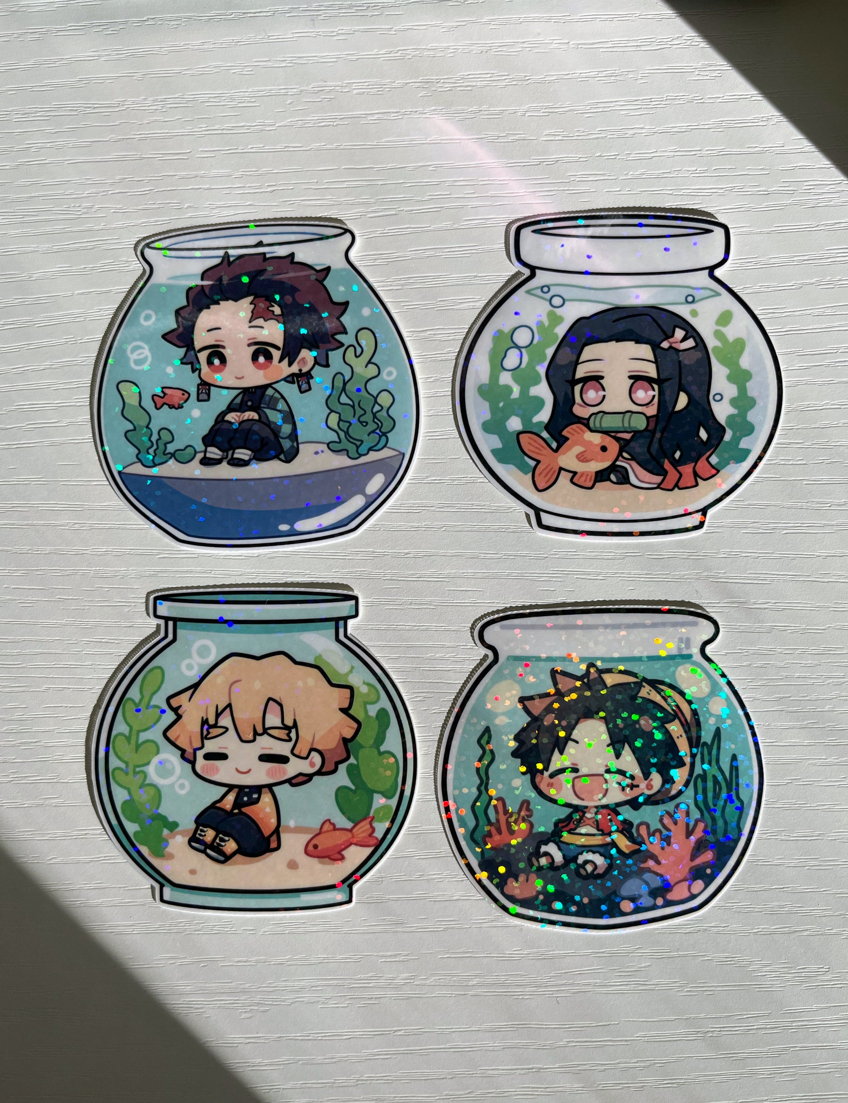 @nime Holographic Stickers (Full Set)