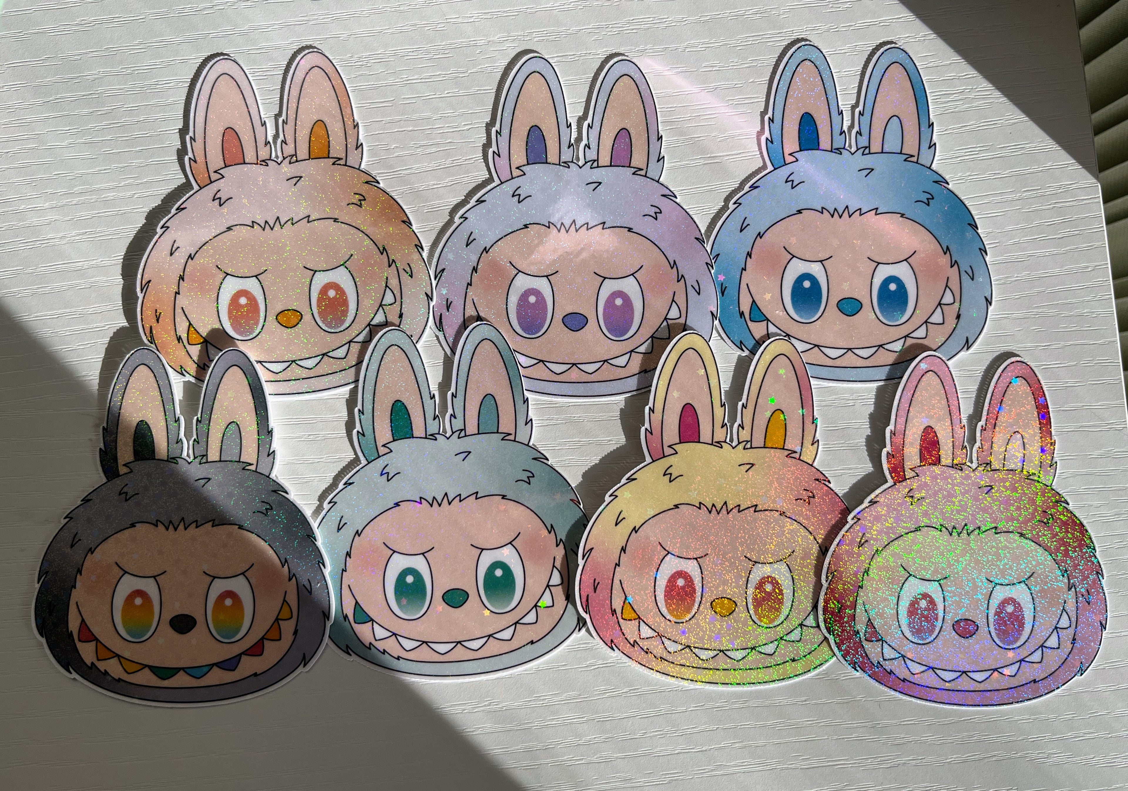 M0nster Holographic Stickers (Full Set)